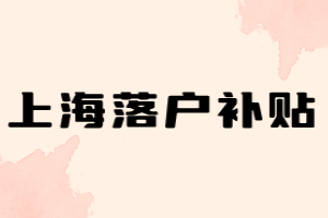 2023年上海人才引進補貼，落戶不要錯過！